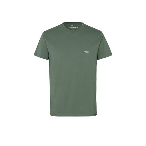 Mads Nørgaard Organic Thor Logo T-shirt ,Balsam Green, M
