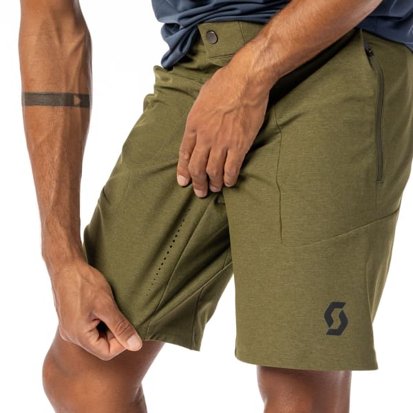 Short VTT SCOTT SHORTS M'S GRAVEL FIR GREEN