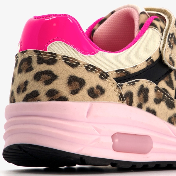 Blue Box meisjes sneakers met luipaardprint