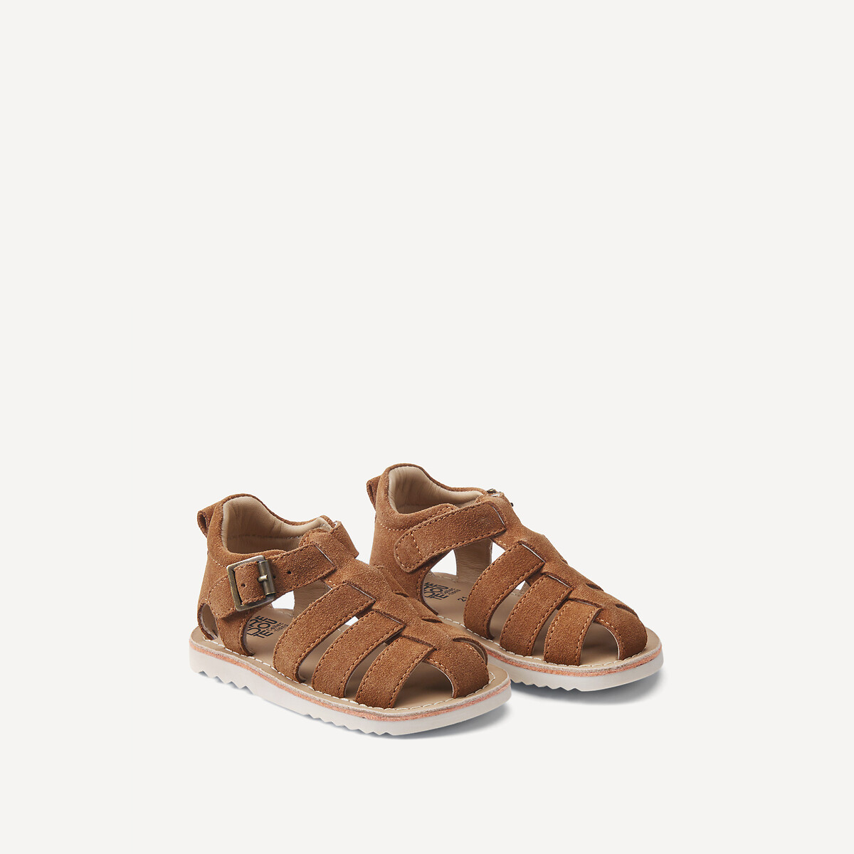 COLEÇÕES LA REDOUTE<br>Leren sandalsen