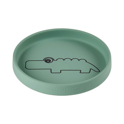 Assiette silicone Croco - DONE BY DEER