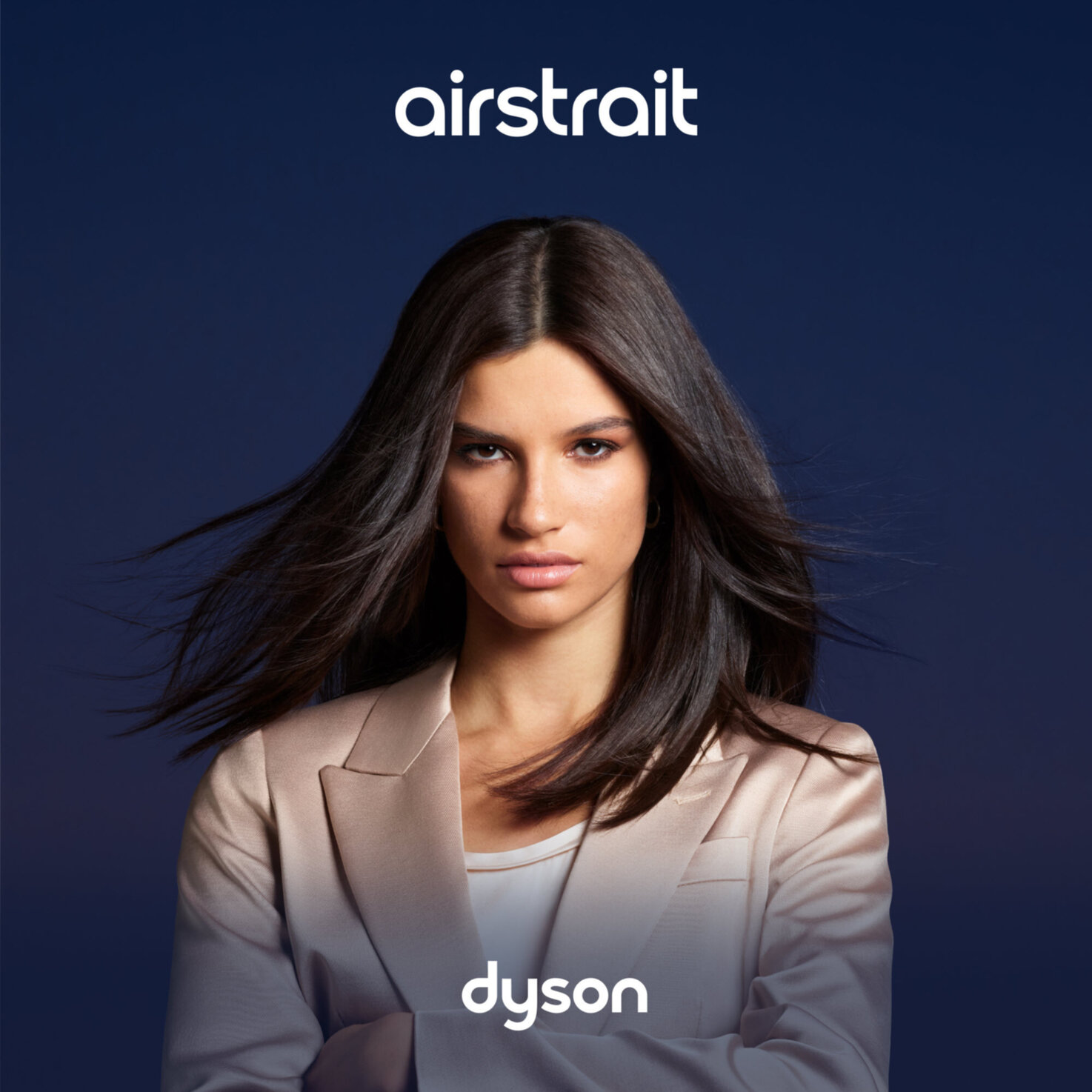 Dyson Haarglätter Airstrait Strawberry Bronze und Rosé