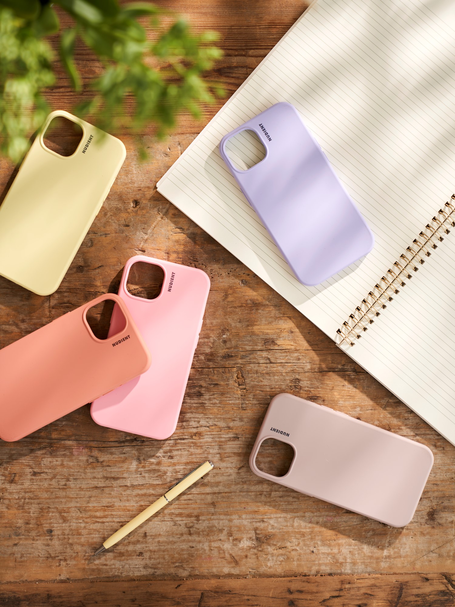 Base mobilcover iPhone 14 | Silikone. | Misty Purple | NUDIENT