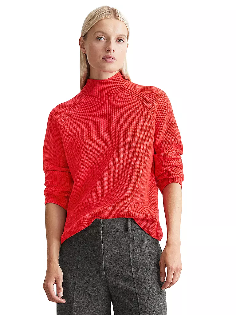 MARC O'POLO Pullover rot
