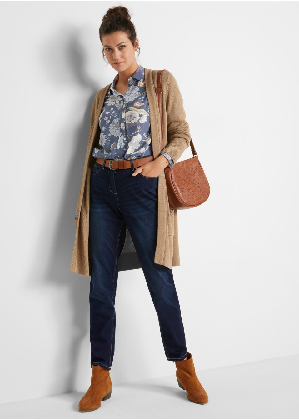 Jean thermo avec taille confortable