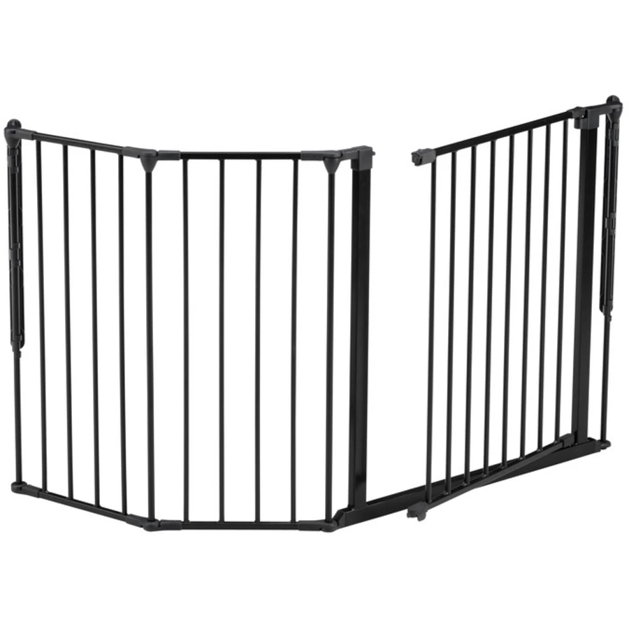 BabyDan Schutzgitter Flex M 90 bis 146 cm, schwarz