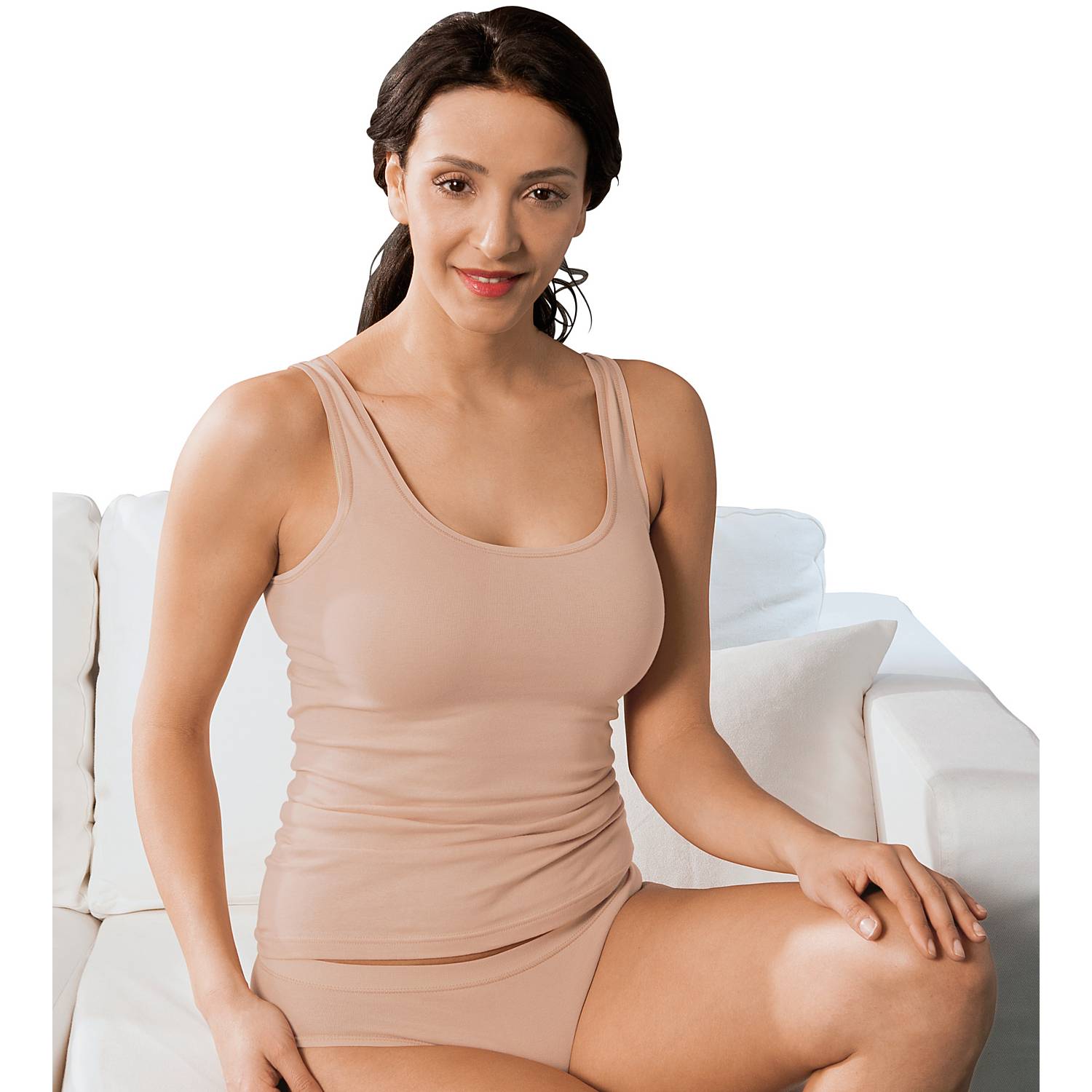 Con-ta Damen-Unterhemd im 2er-Pack