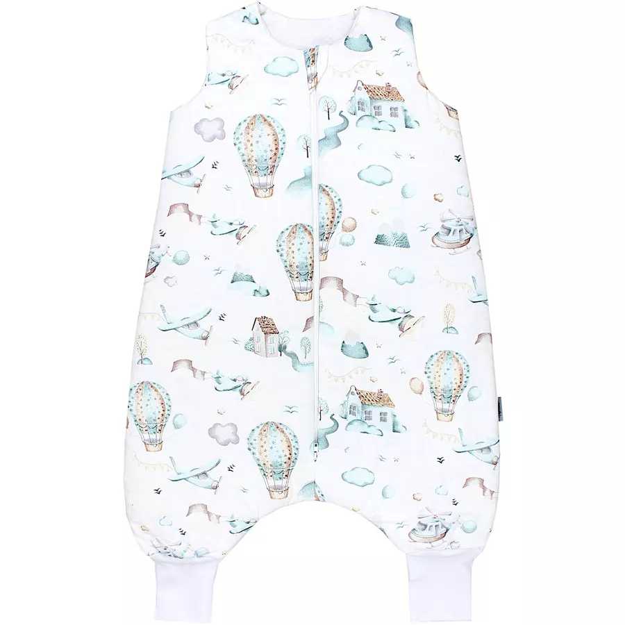 TupTam Baby Winter Schlafsack mit Beinen mintweiß