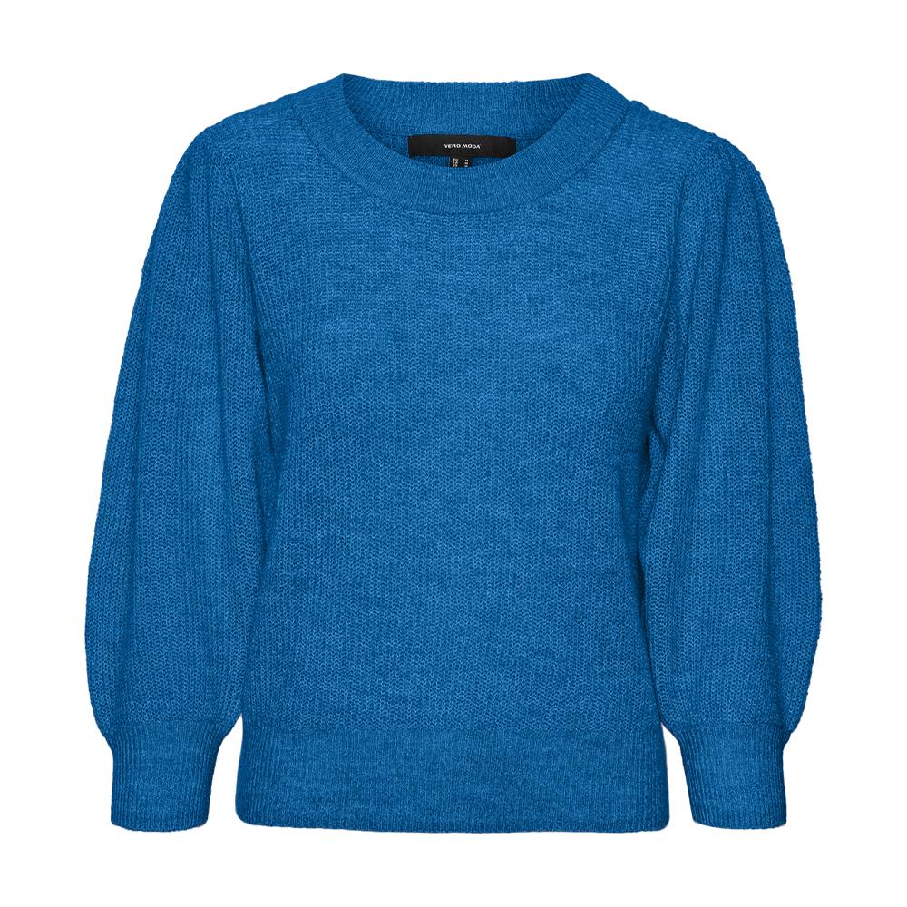 Vero Moda Pull Bleu Femme Vero Moda Vigga