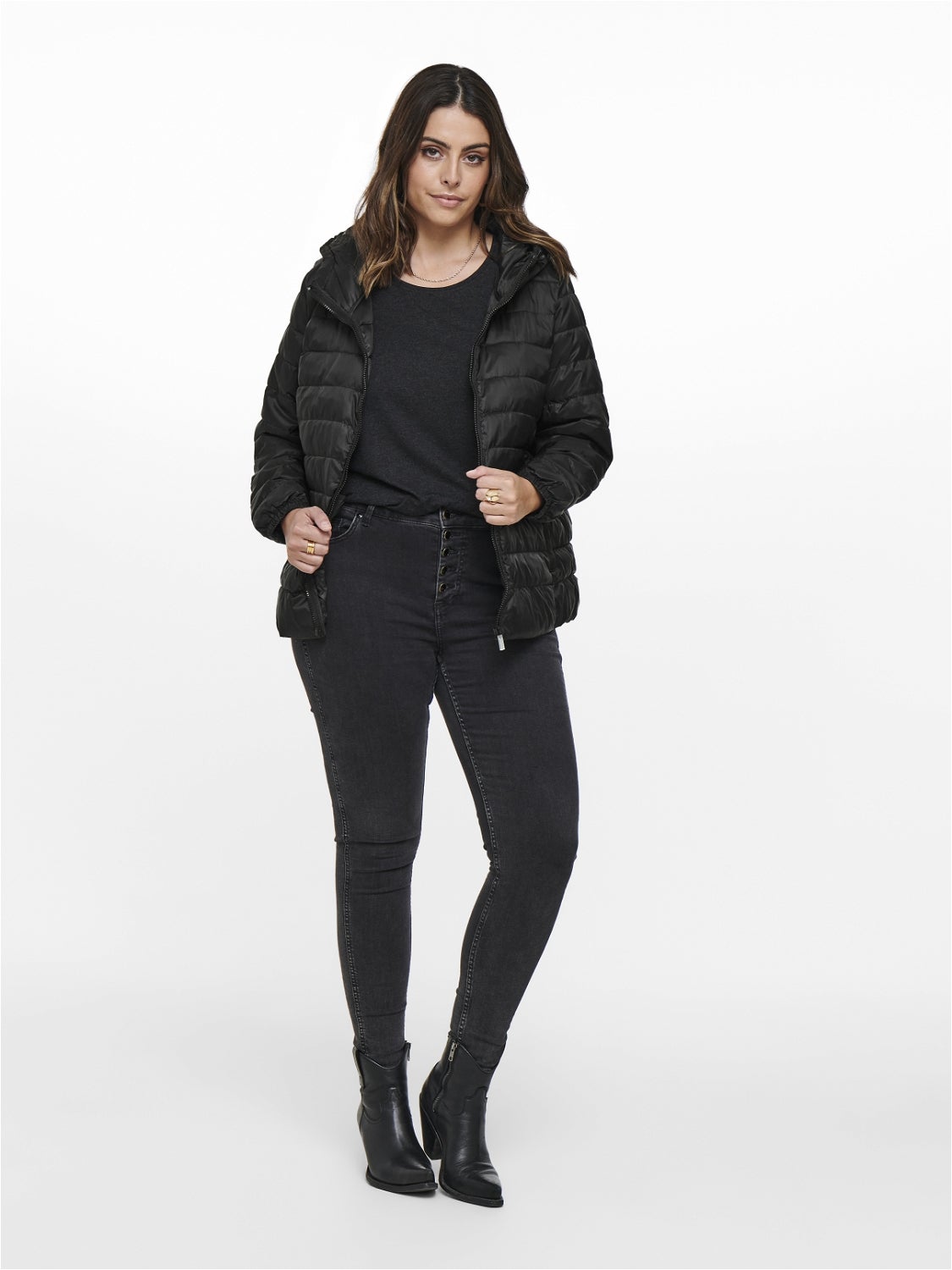 CARTAHOE Steppjacke Black