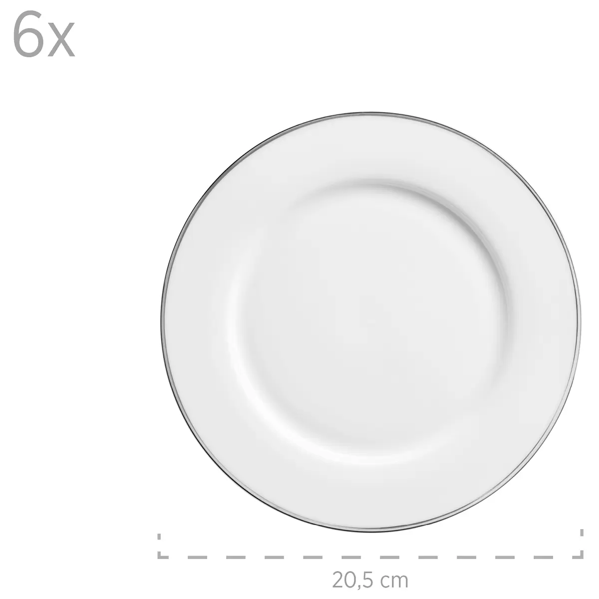 Kombiservice 18-tlg. PROFESSIONAL DINING Silber