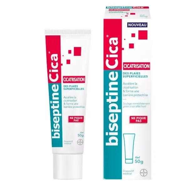 Biseptine Cica Cicatrisation des Plaies Superficielles 50g