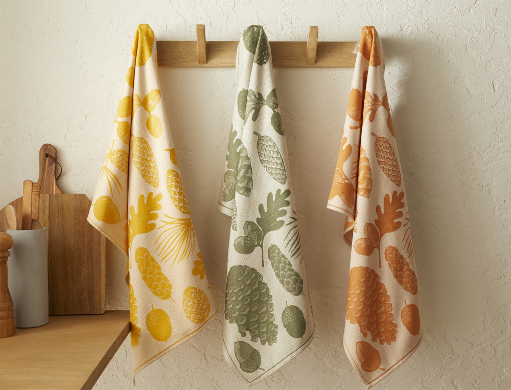 Lot de 3 torchons-Velouté gourmand