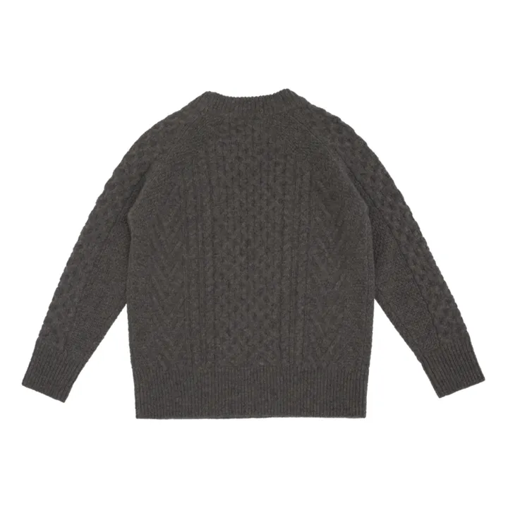 Holmm Pull Mérinos Cachemire Elsem | Gris anthracite