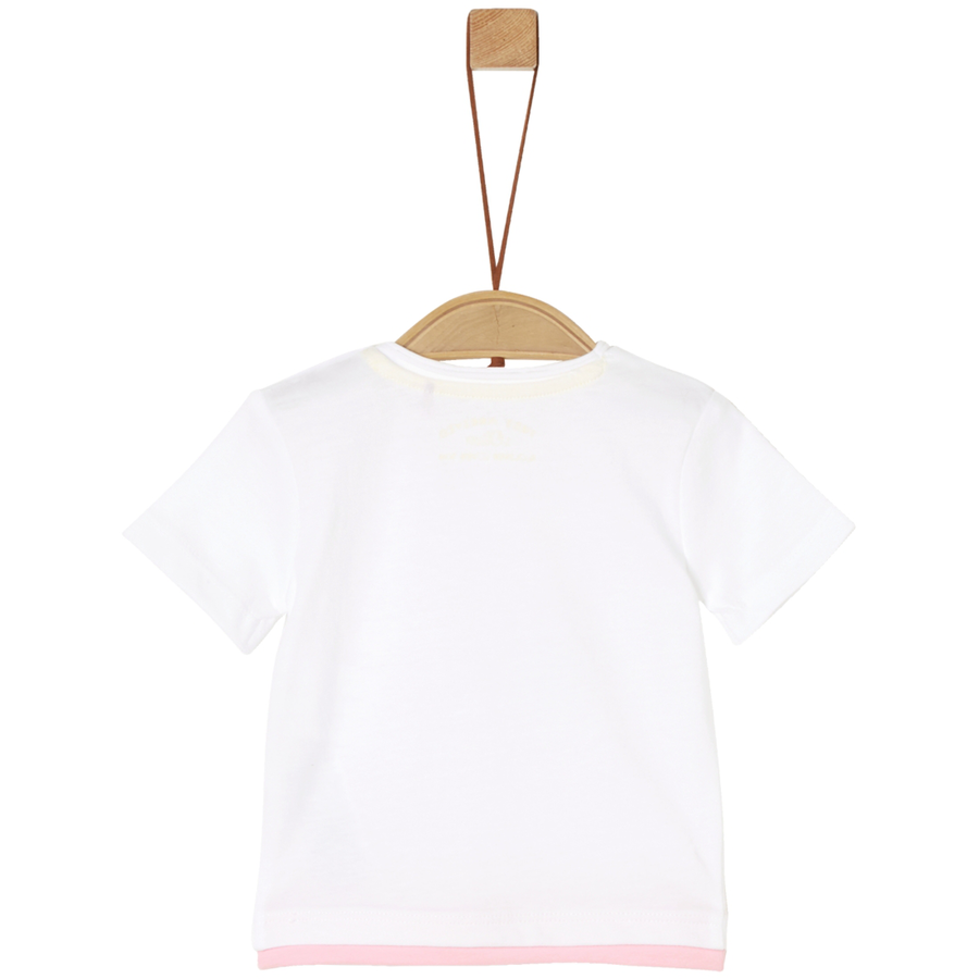 s.Oliver T-Shirt whitepink