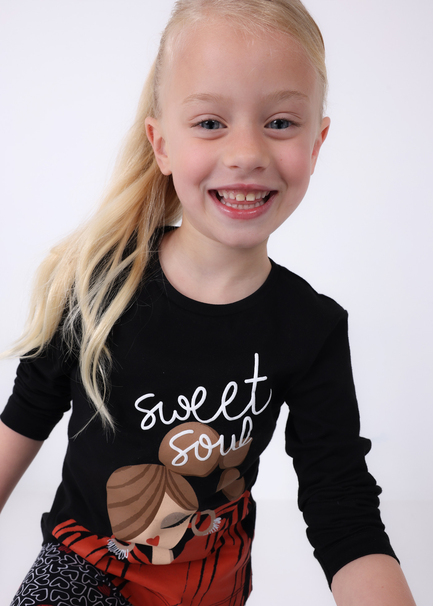 Camiseta estampada Better Cotton para meninas
