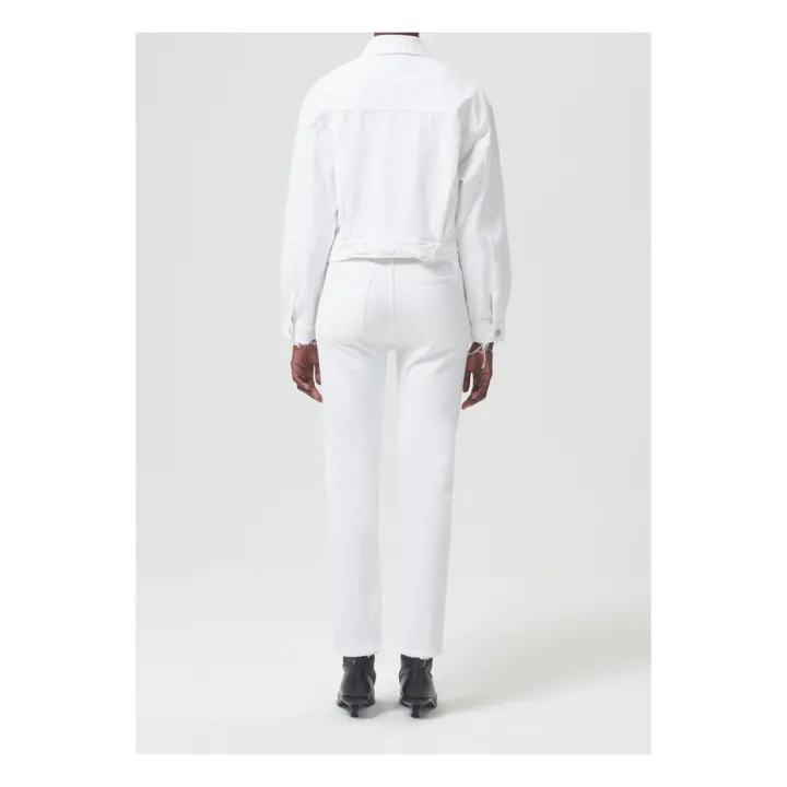 Agolde Jean Riley Crop | Sour Cream