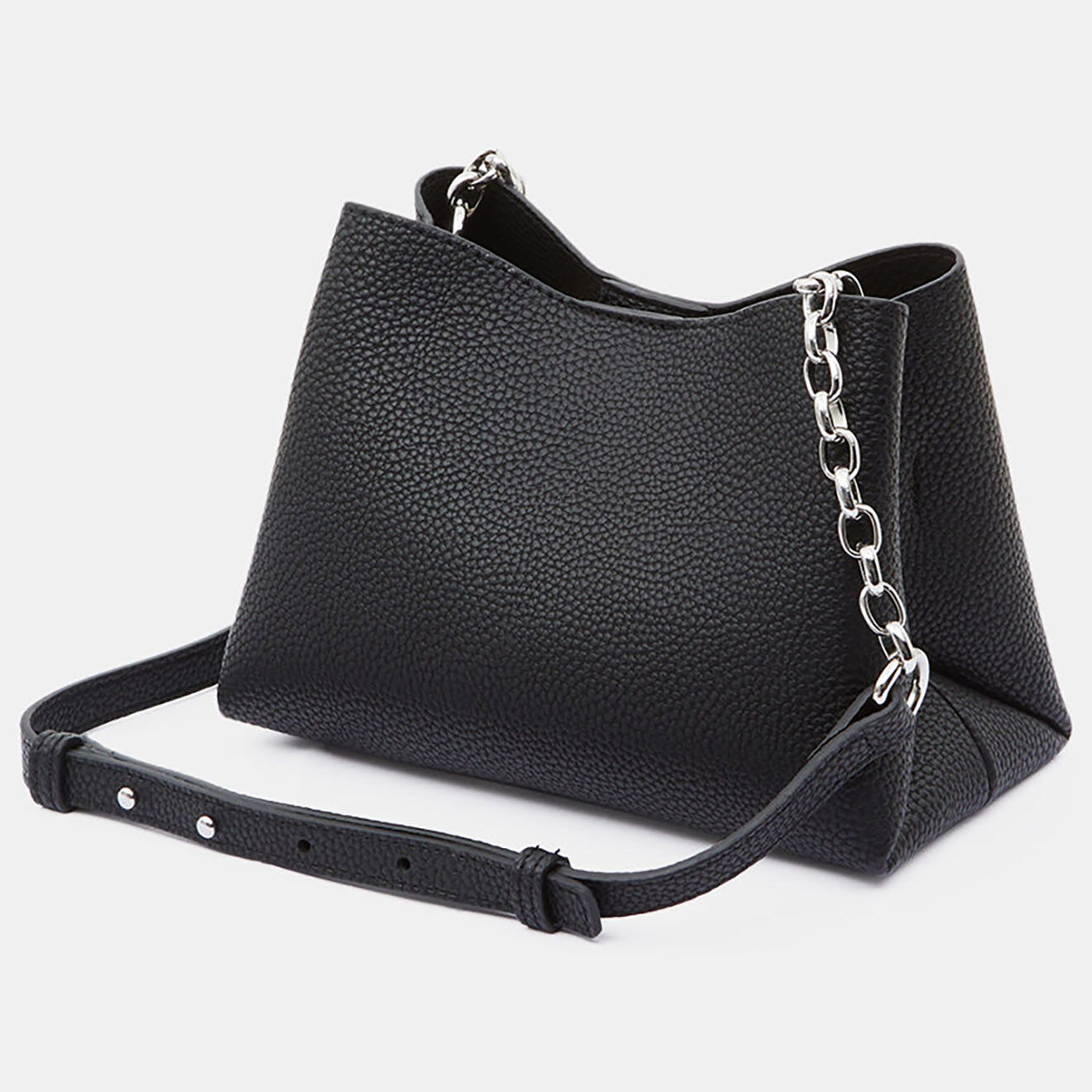 Tommy Hilfiger Sac bandoulière Emblem crossover noir - 16x22x12 cm