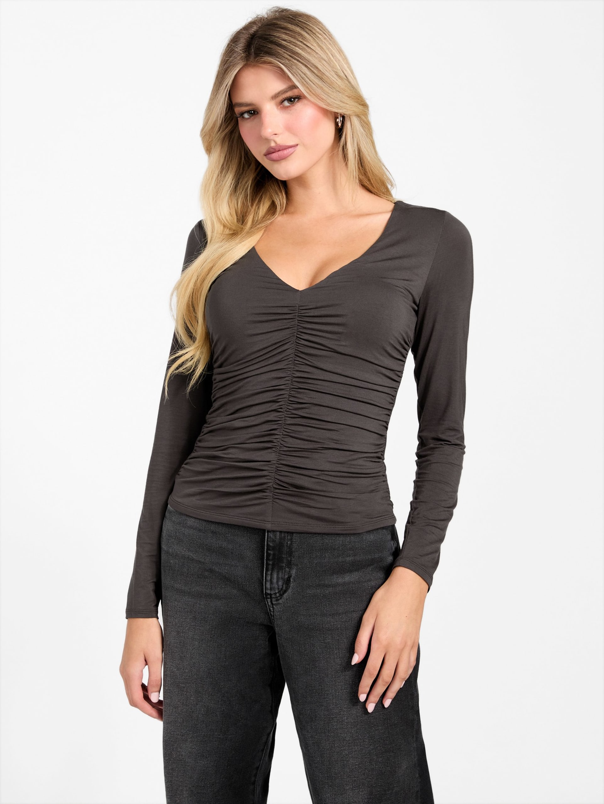 Blusa Eco Ayleen com Decote em V