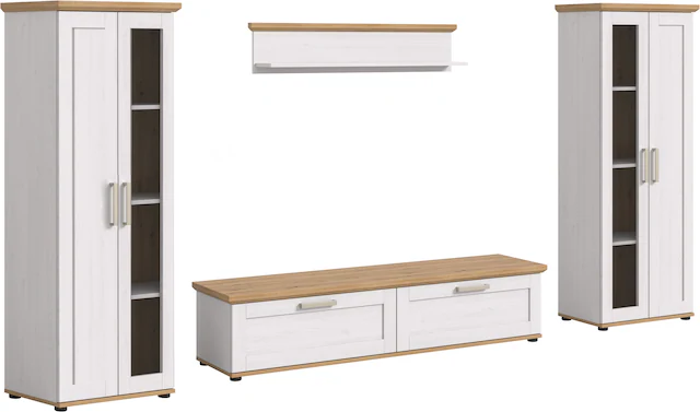 Home affaire Wohnwand »Cosenza« Set, 4 Stk. tlg.