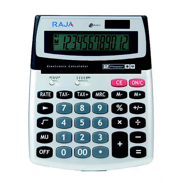 Calculatrice de bureau modèle 560, 12 chiffres