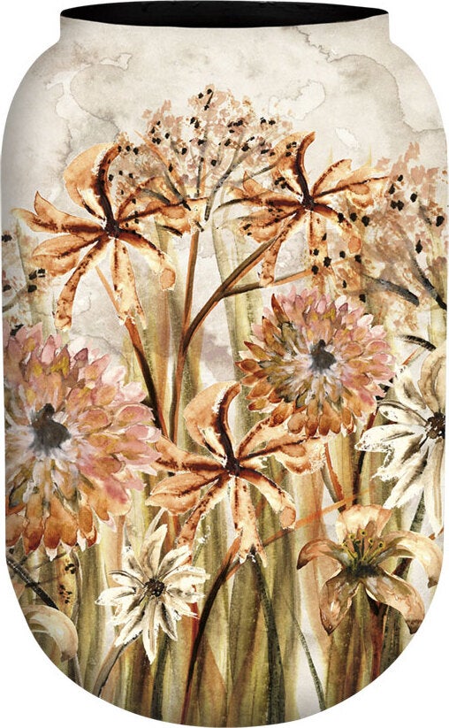 TS bloempot Serenity beige D 30 H 42 cm