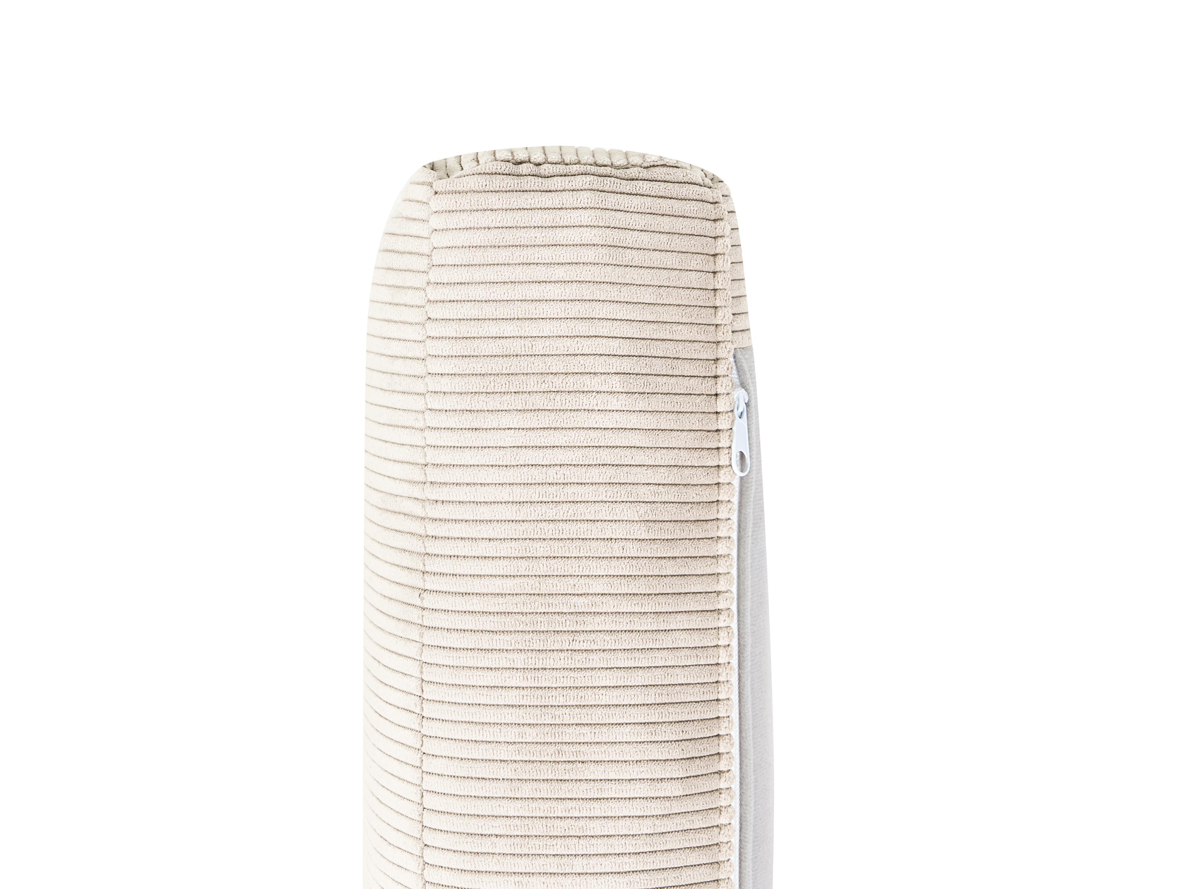 Hoekbank 4-zits BREDA Corduroy Beige rechtszijdig