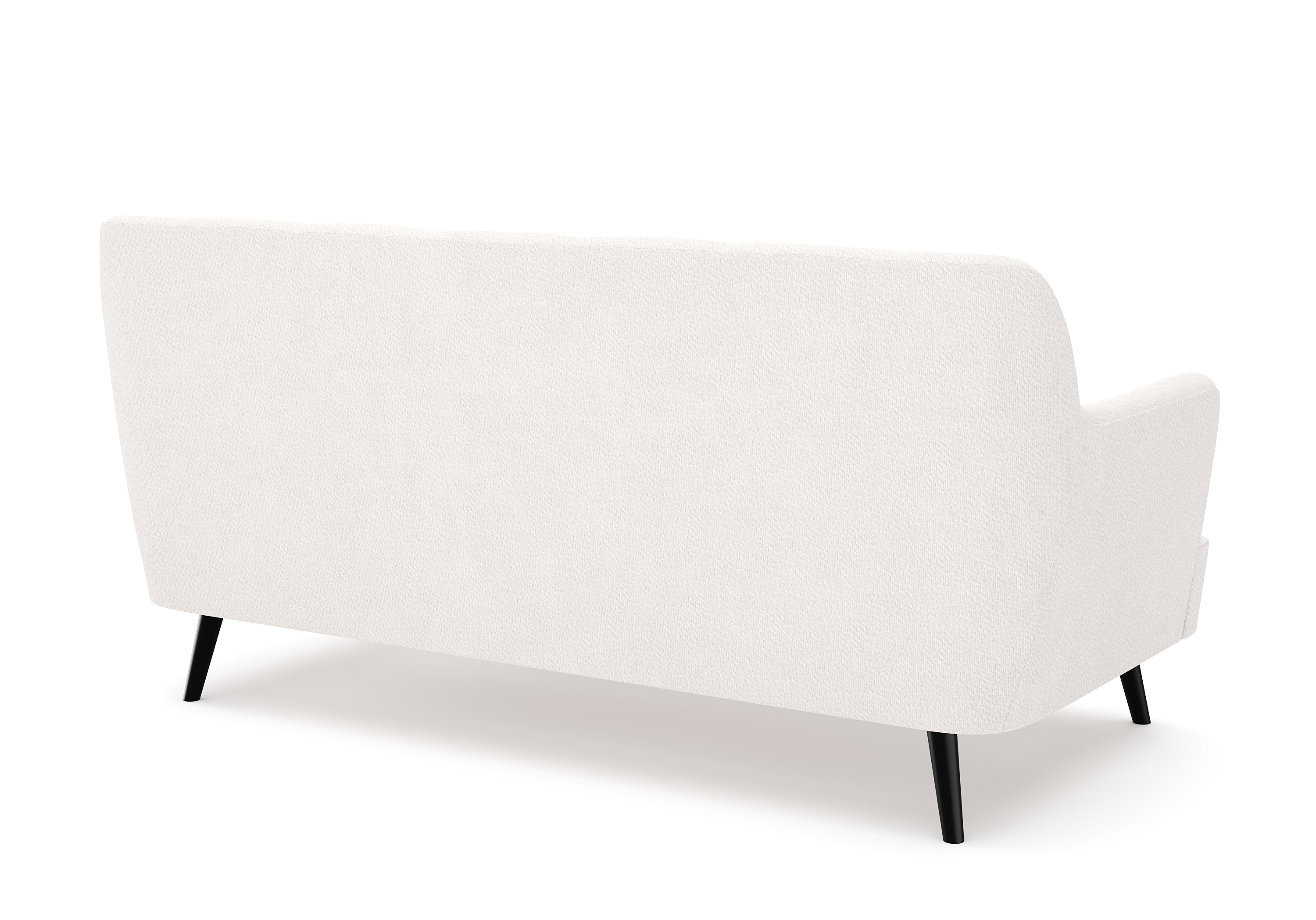Sofa Bouclé LIA 3-Sitzer creme