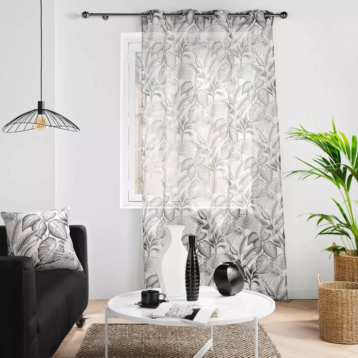 Voilage œillets (140 x 280 cm) Cabana Ecru