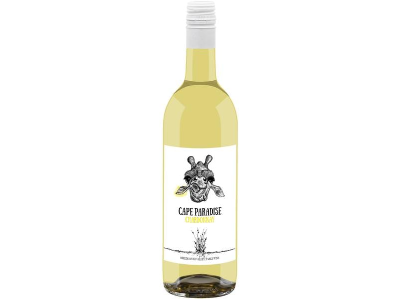 New Cape Wines Chardonnay WO 0.75 l Leichter Weisswein aus Südafrika