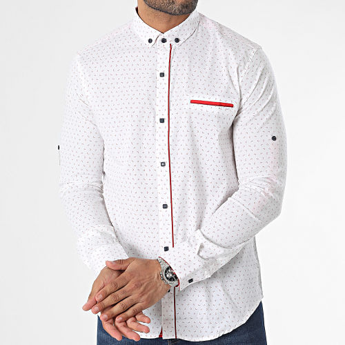 Chemise Manches Longues Blanc