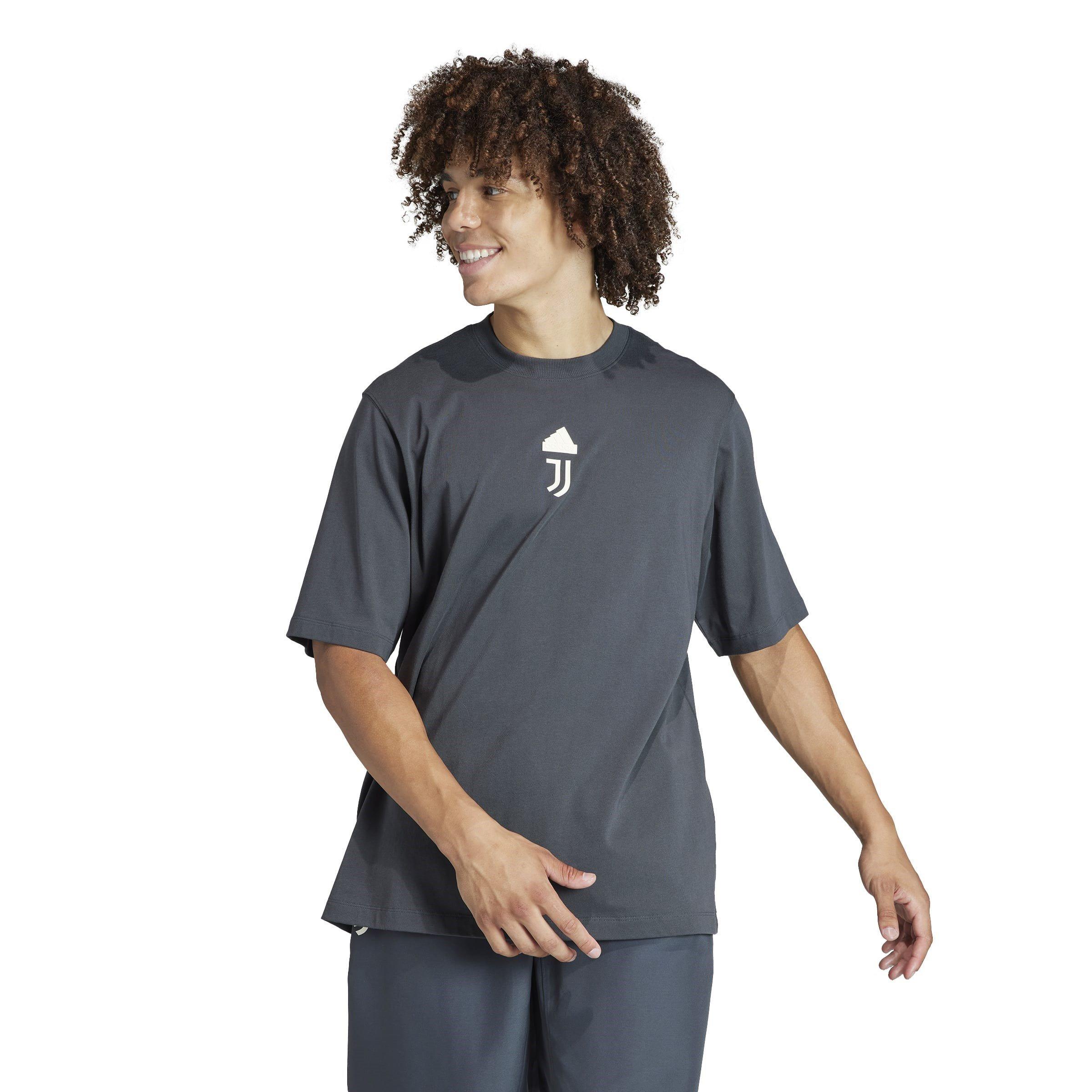 adidas Juventus Lifestyler T shirt 2023 2024 Adults