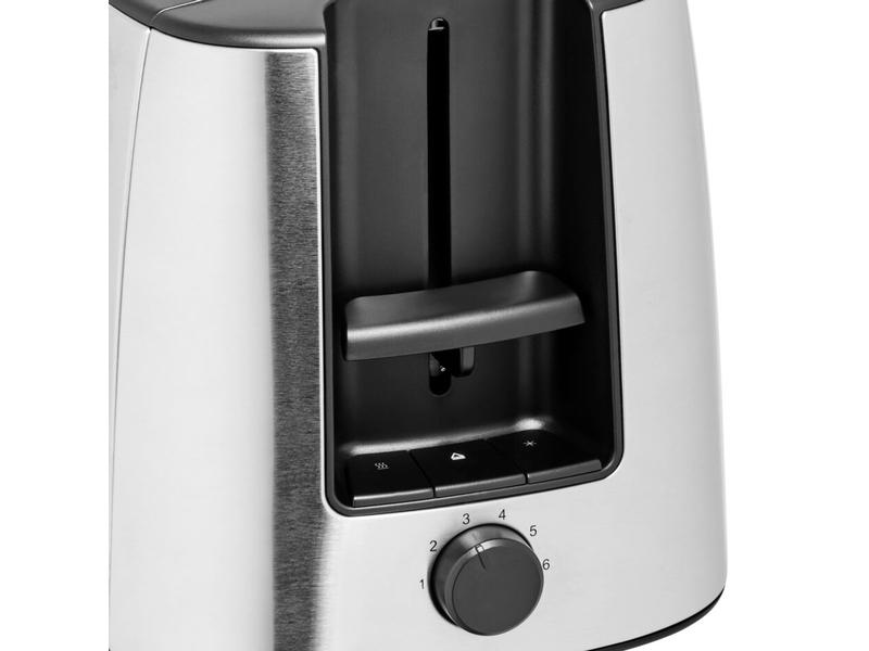 WMF Toaster Bueno Pro Silber Doppel Langschlitztoaster