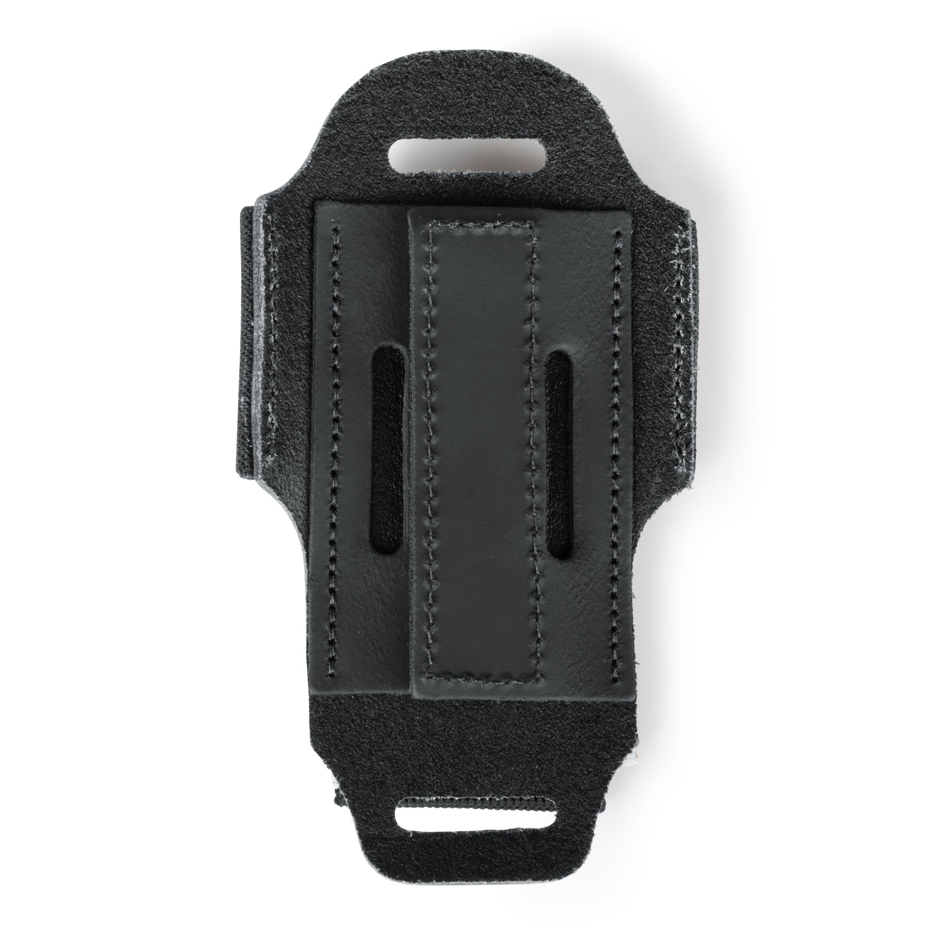 Levys Leathers MM14-BLK lederen houder voor draadloze zender - zwart
