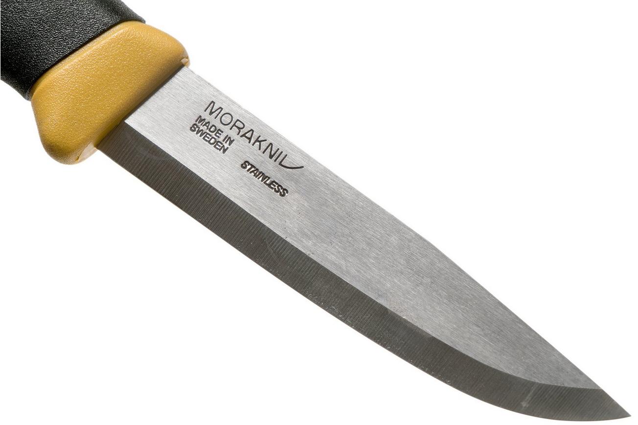 Morakniv Companion Spark 13573 Yellow, bushcraftmes met firesteel
