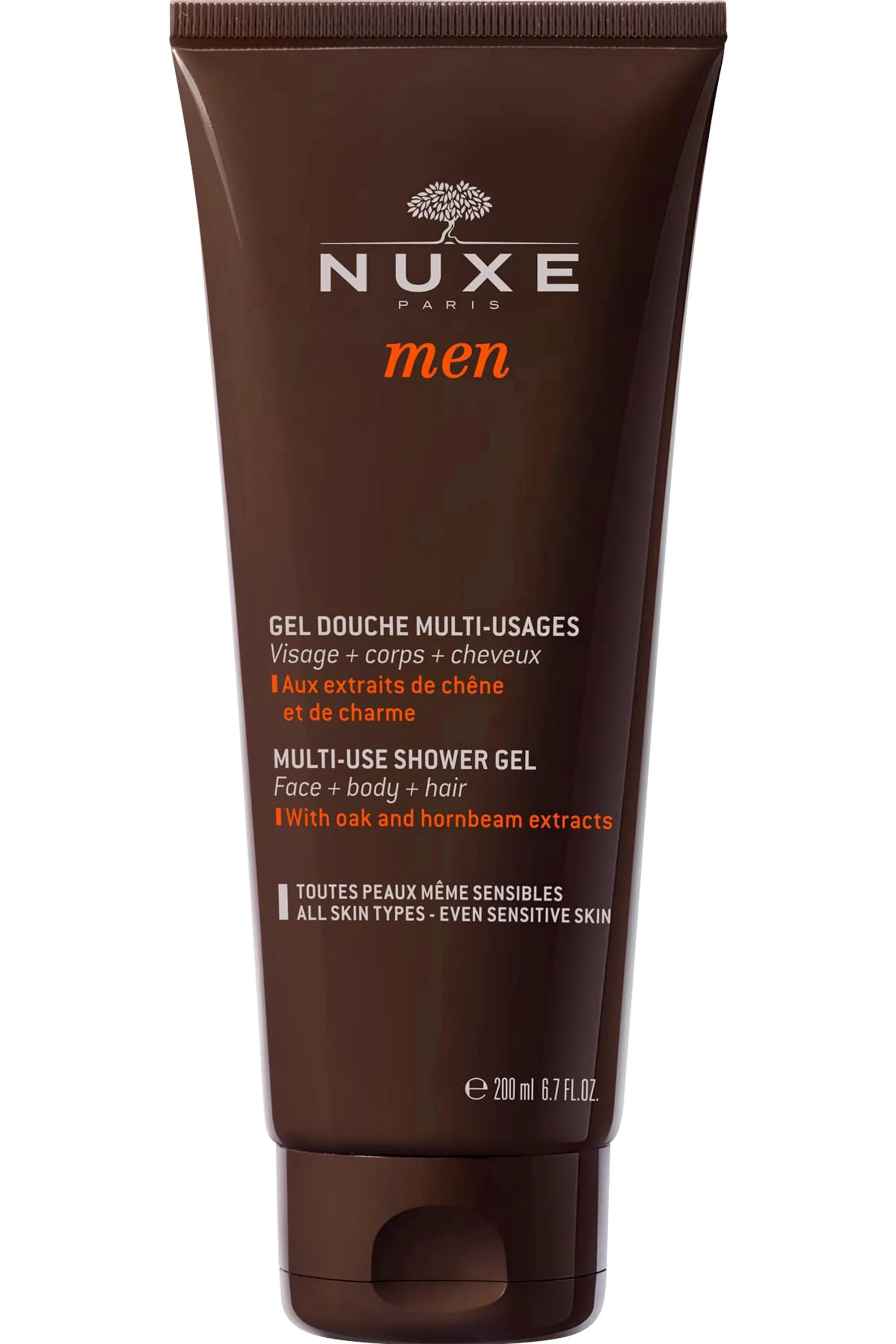 Nuxe Gel douche visage, corps & cheveux Nuxe Men-200 ml