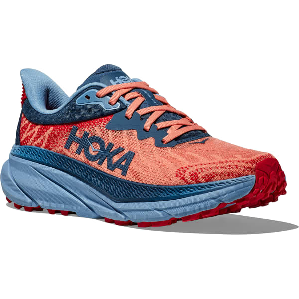 Chaussure trail HOKA ONE ONE CHALLENGER ATR 7 W PAPAYA / REAL TEAL