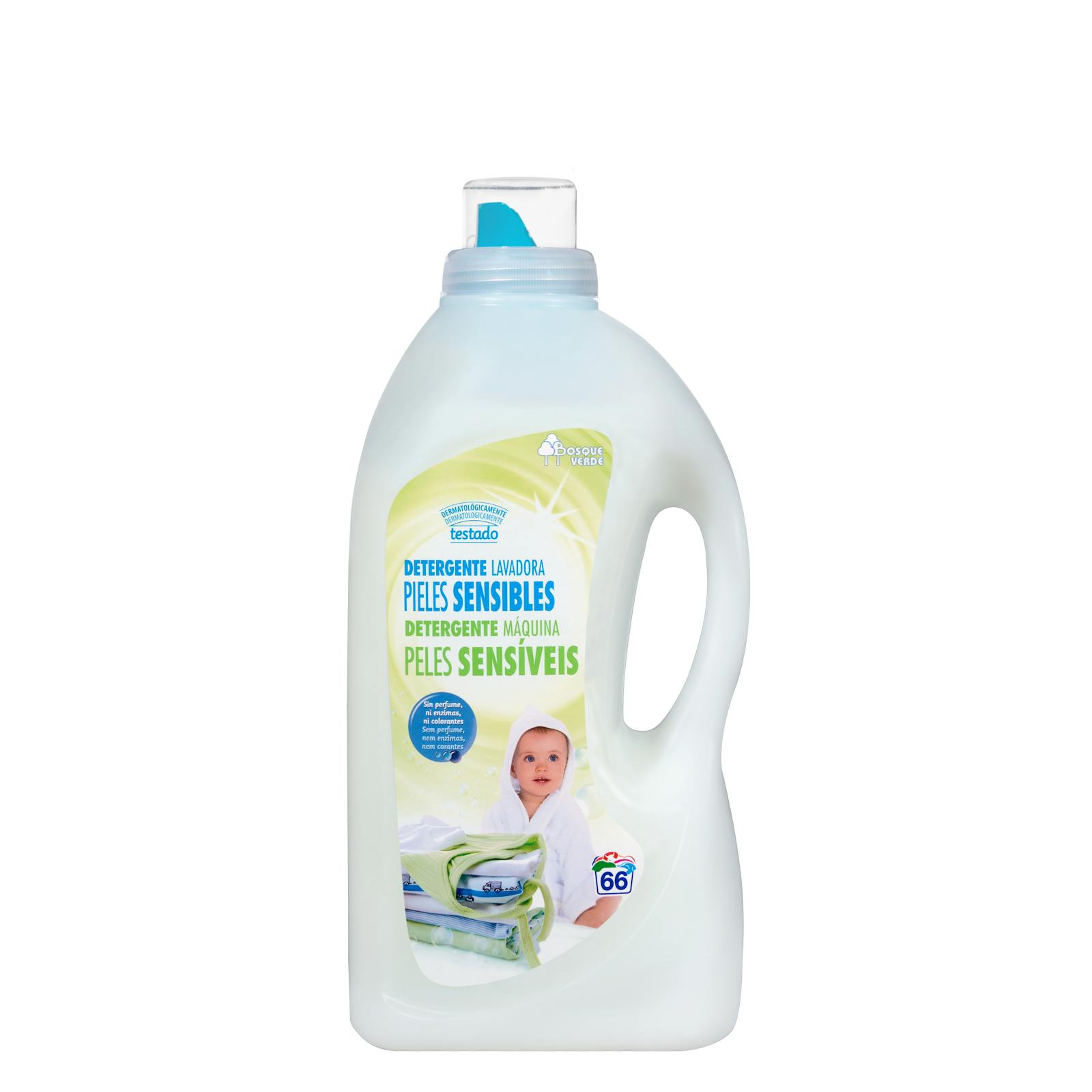 Lessive liquide Green Forest pour peaux sensibles
