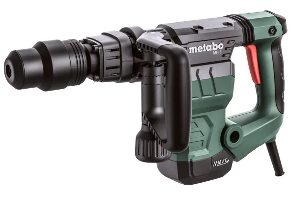 Metabo MH 5, SDS Max, Sort, Grøn, 7,1 J, 3000 bpm or slag i minuttet, 12,3 m/s², 1,5 m/s²