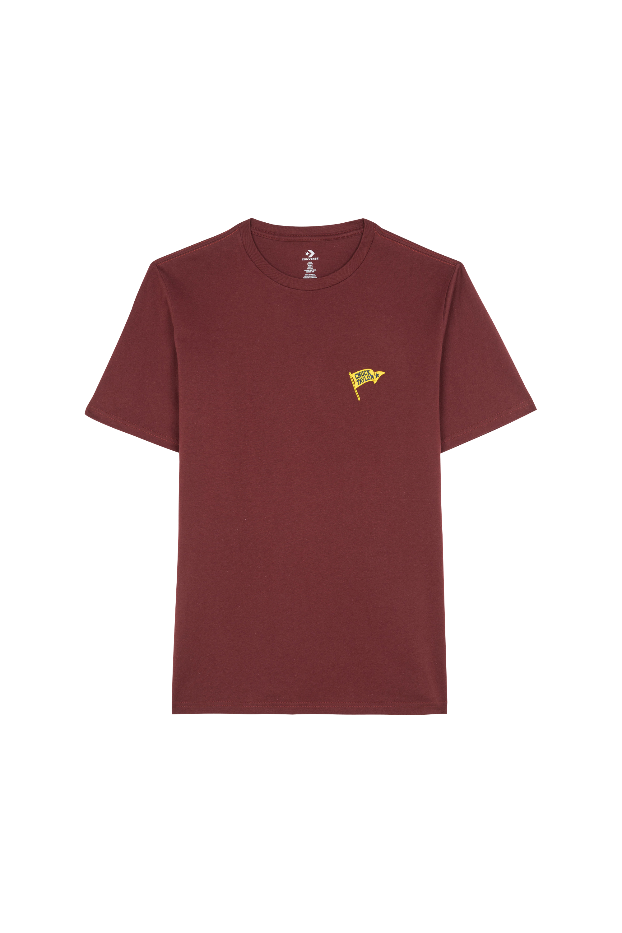 CONVERSE T-shirt RETRO FLAG  C Rouge