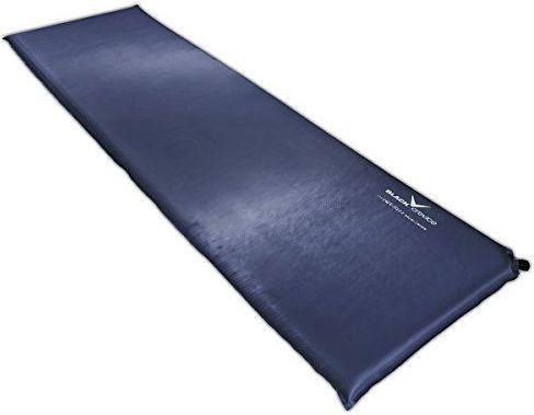 Black Crevice - Zelfopblaasbare Luchtmatras - Blauw - 3 cm