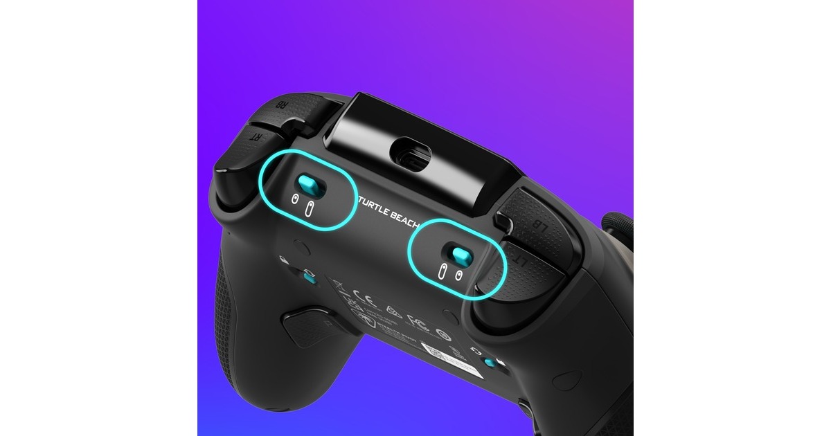 Turtle BeachStealth Pivot draadloze slimme controller   (Zwart, 2,4 GHz / Bluetooth / USB, Pc, Xbox, Android)