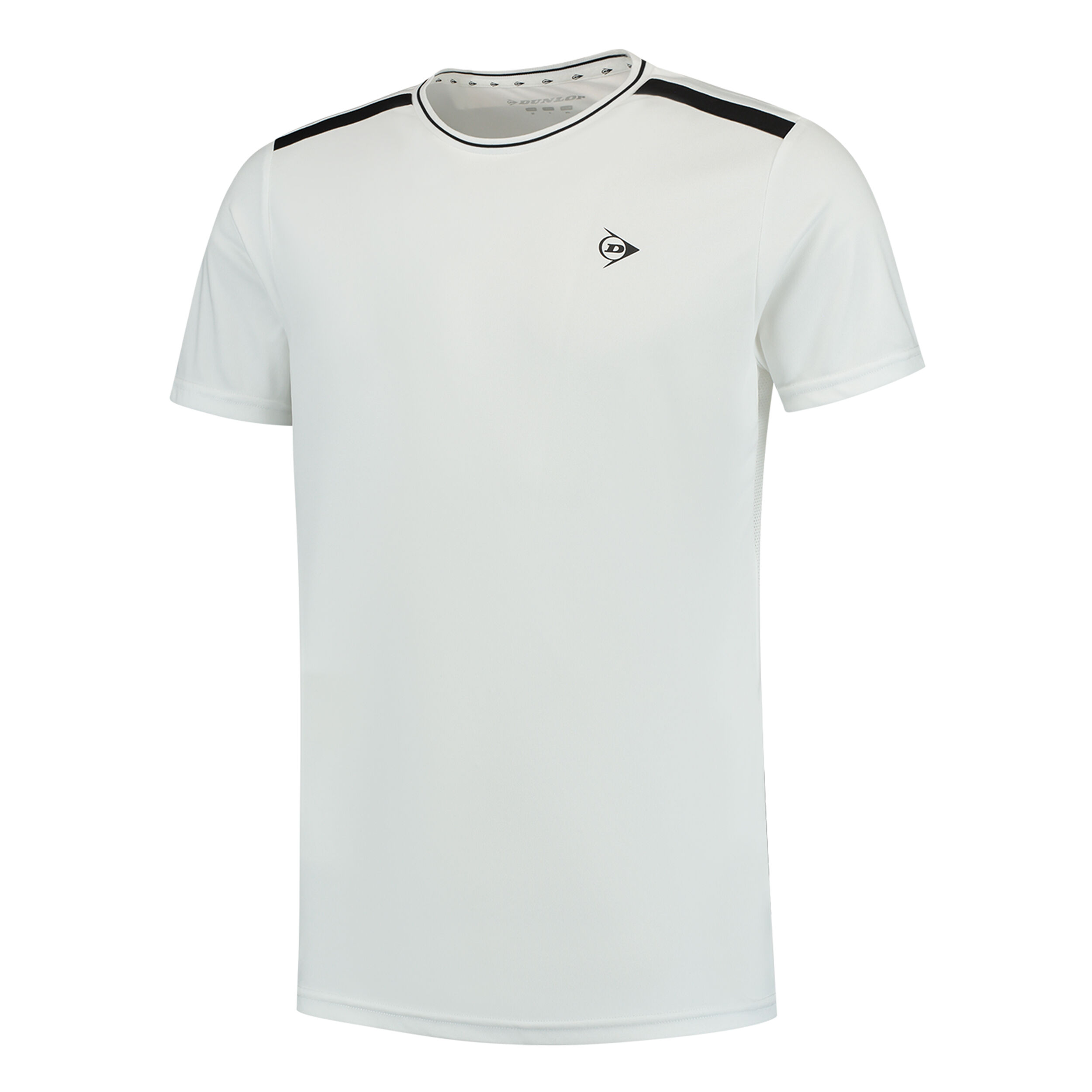 Dunlop Crew T-shirt Hommes - Blanc , Noir