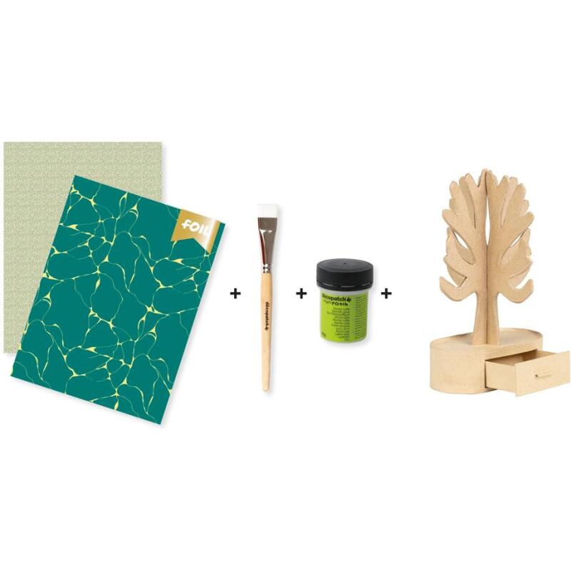 Ma bulle créative - kit arbre à bijoux - Kraft
