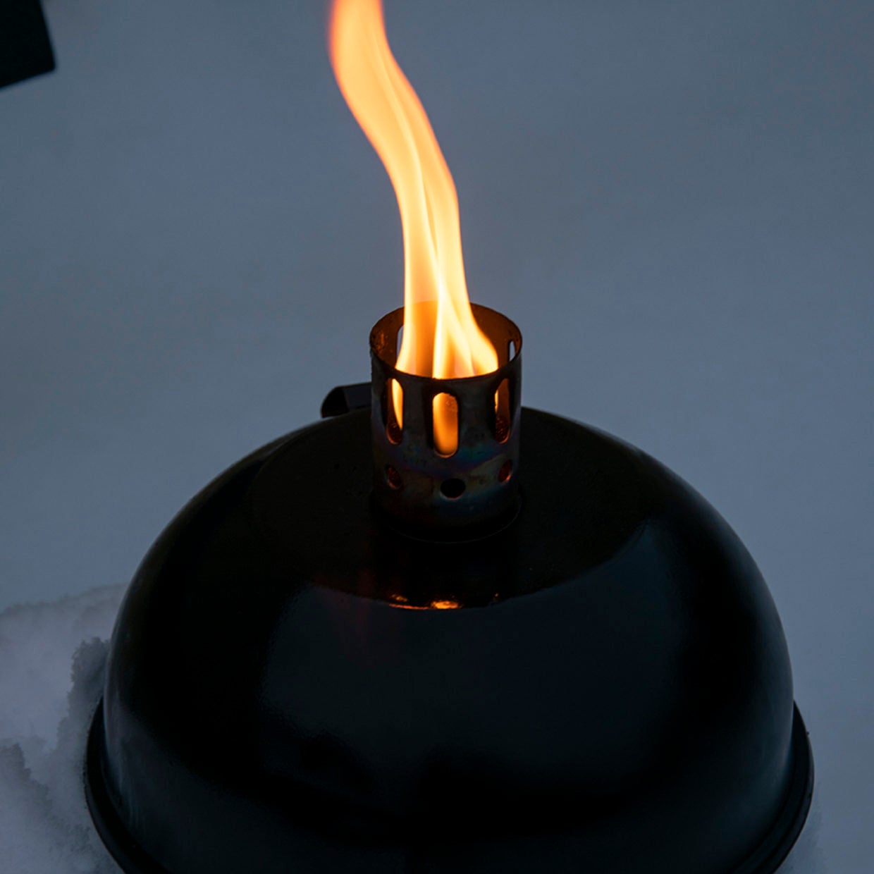 Esschert Design olielamp Fancy Flames zwart D 20 H 20,7 cm