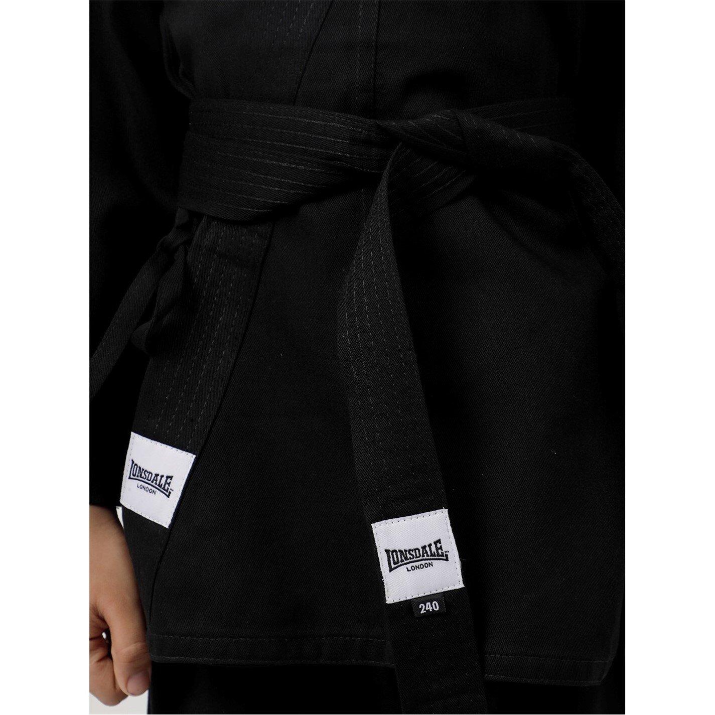 Lonsdale Karate Suit Black
