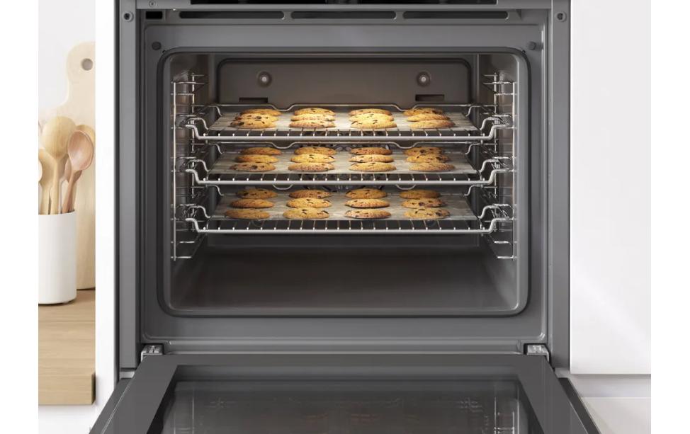 Einbaubackofen HBG578BS3 Silber, A+<br>Einbau-Backofen