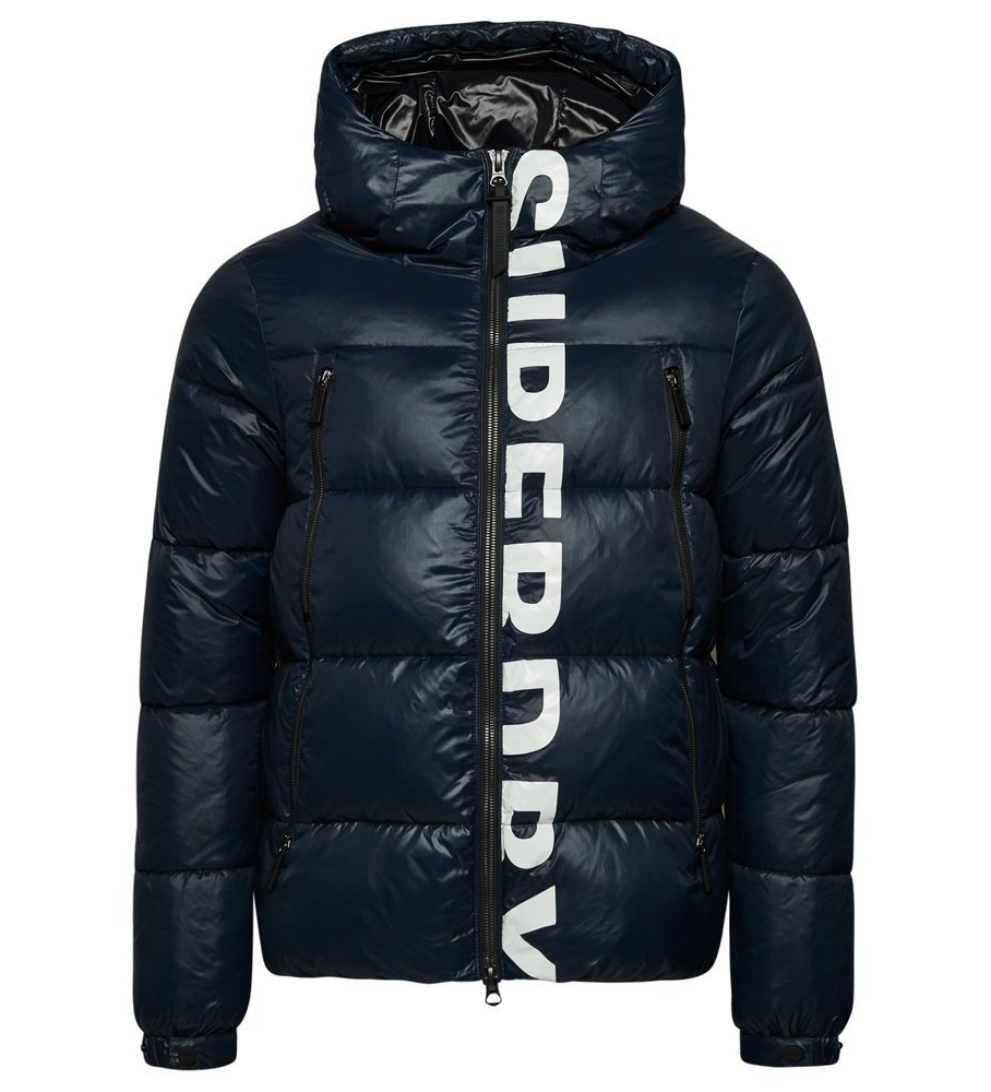 Jaqueta com capuz Superdry Mountain Alpine Navy