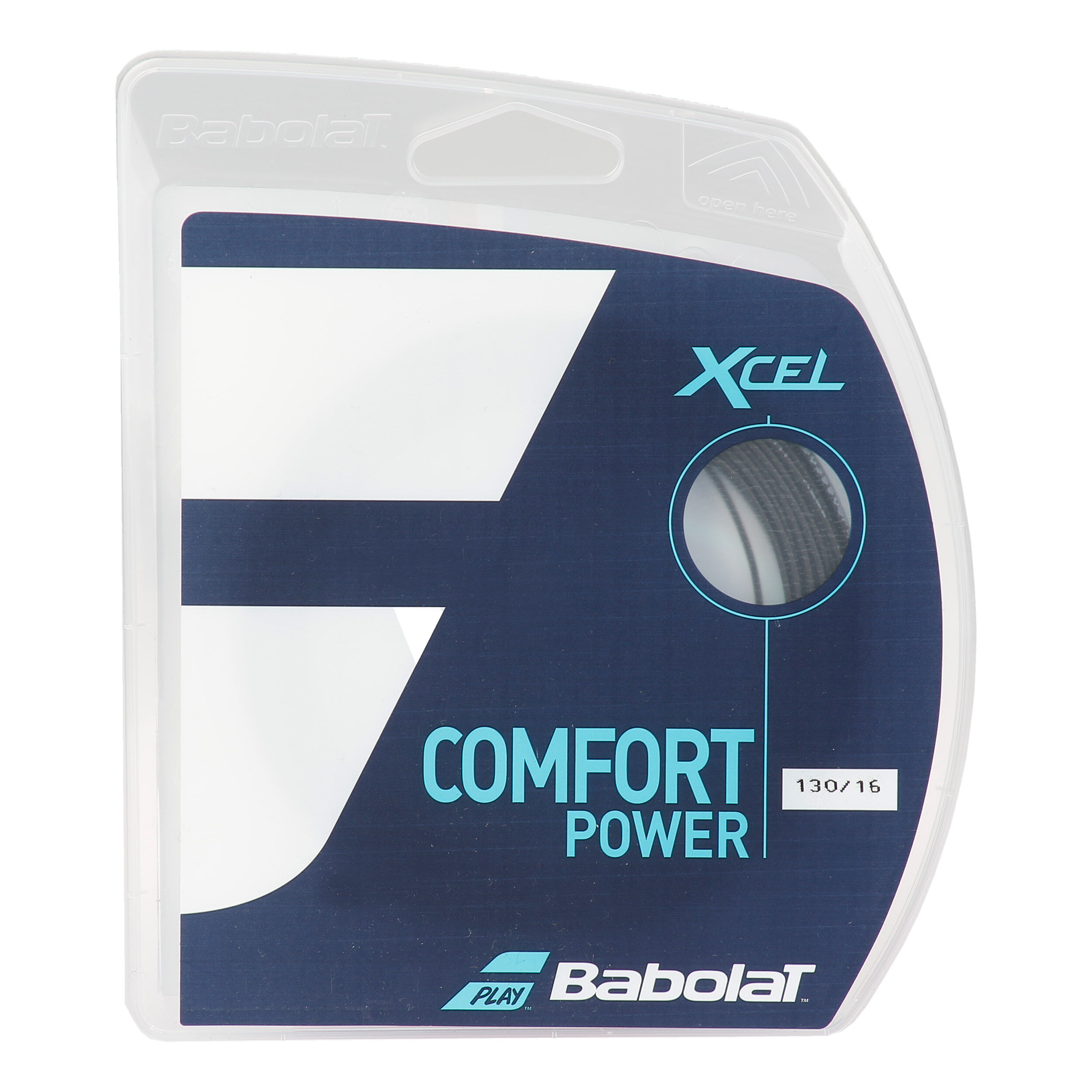 Babolat Xcel Cordage En Garniture 12m - Noir
