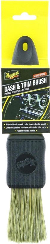 Meguiar's Dash & Trim Brush - Interieurborstel - Zacht - Verstelbare Hals